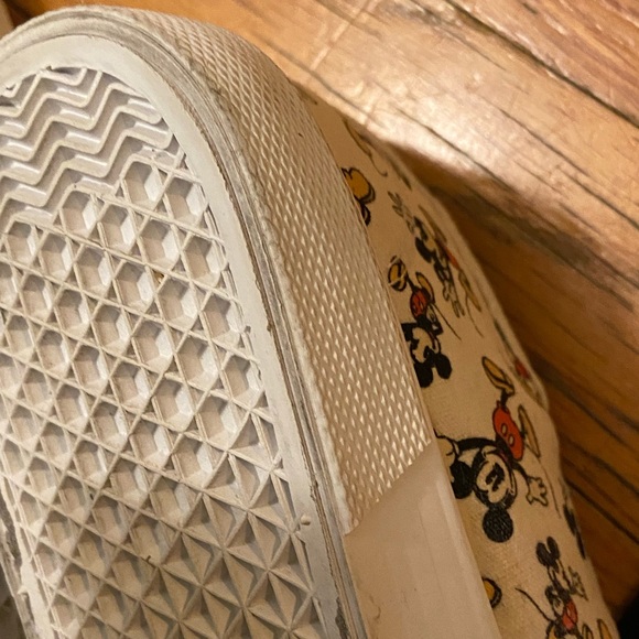 Mickey Mouse, sneakers, and Minnie Mouse socks. - Picture 9 of 11